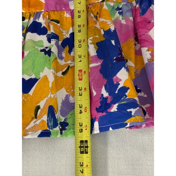 TYLER BOE KARLIE MONET DRESS FLORAL MONET NWT size small - Picture 7 of 7